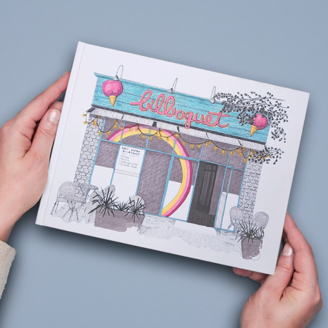 Portrait de maison ou de commerce