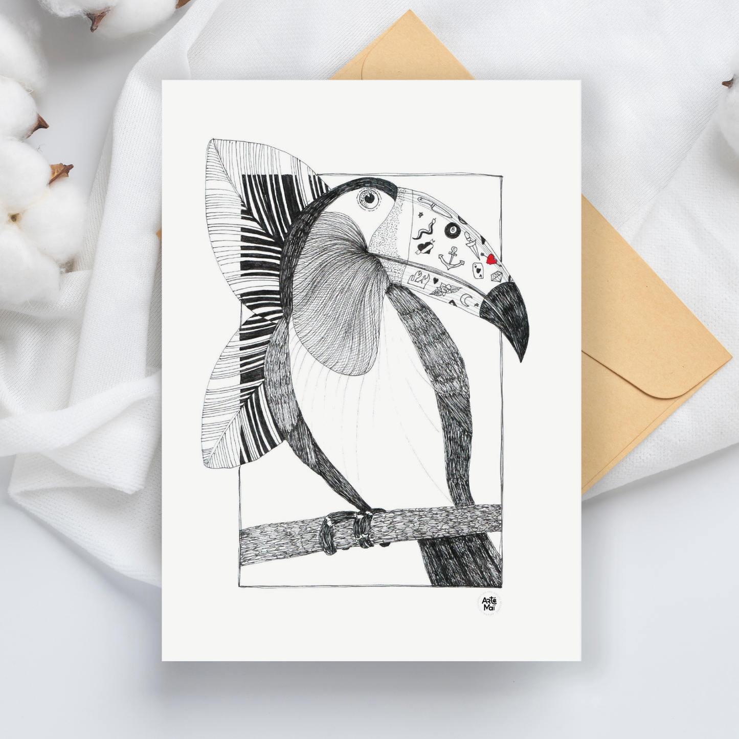 Carte de souhait | Le tatoué