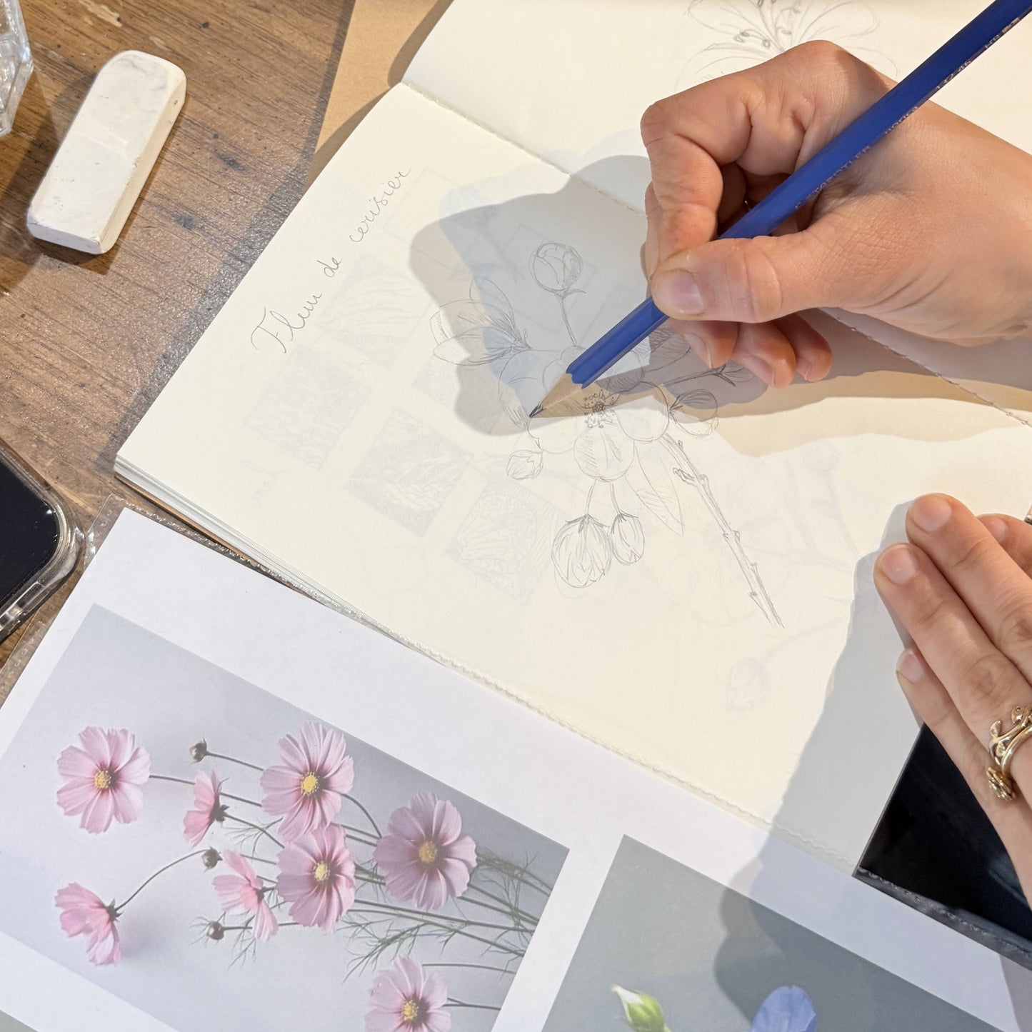 ATELIERS : Dessin au trait | Les Fleurs