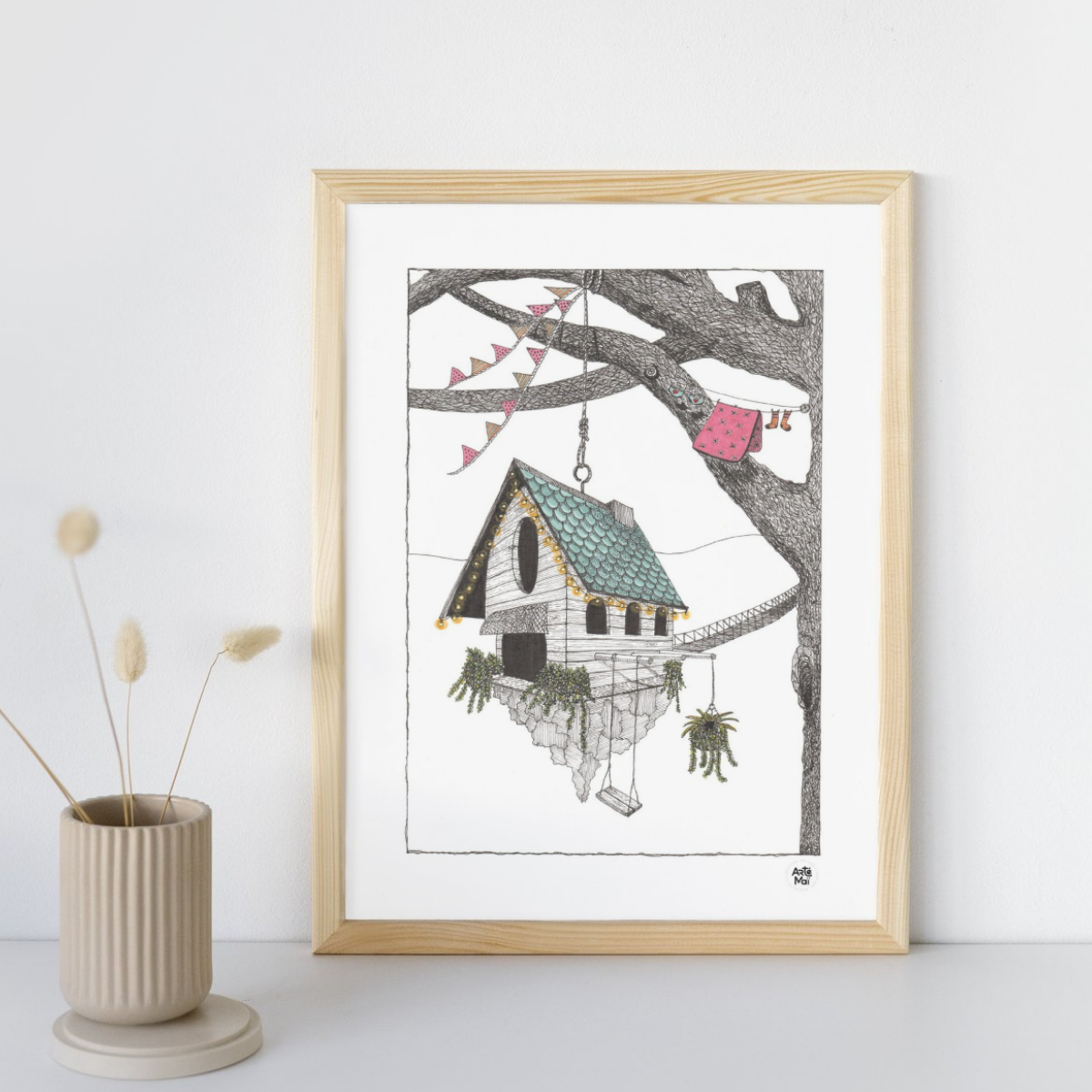 affiche illustree par mailys bessiere artemai illustration montreal quebec canada