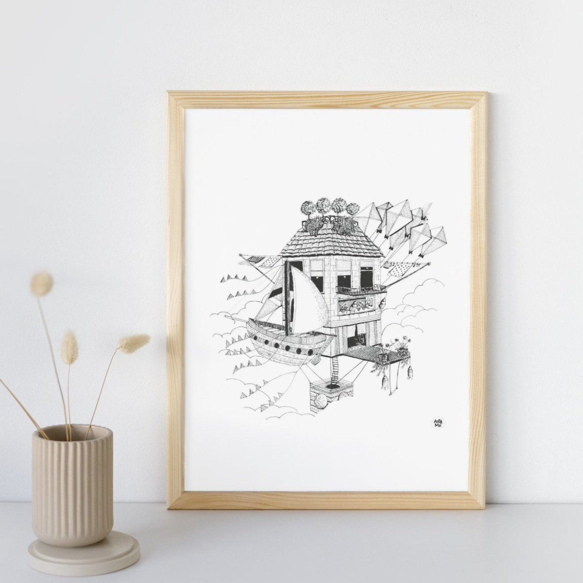 affiche illustree par mailys bessiere artemai illustration montreal quebec canada