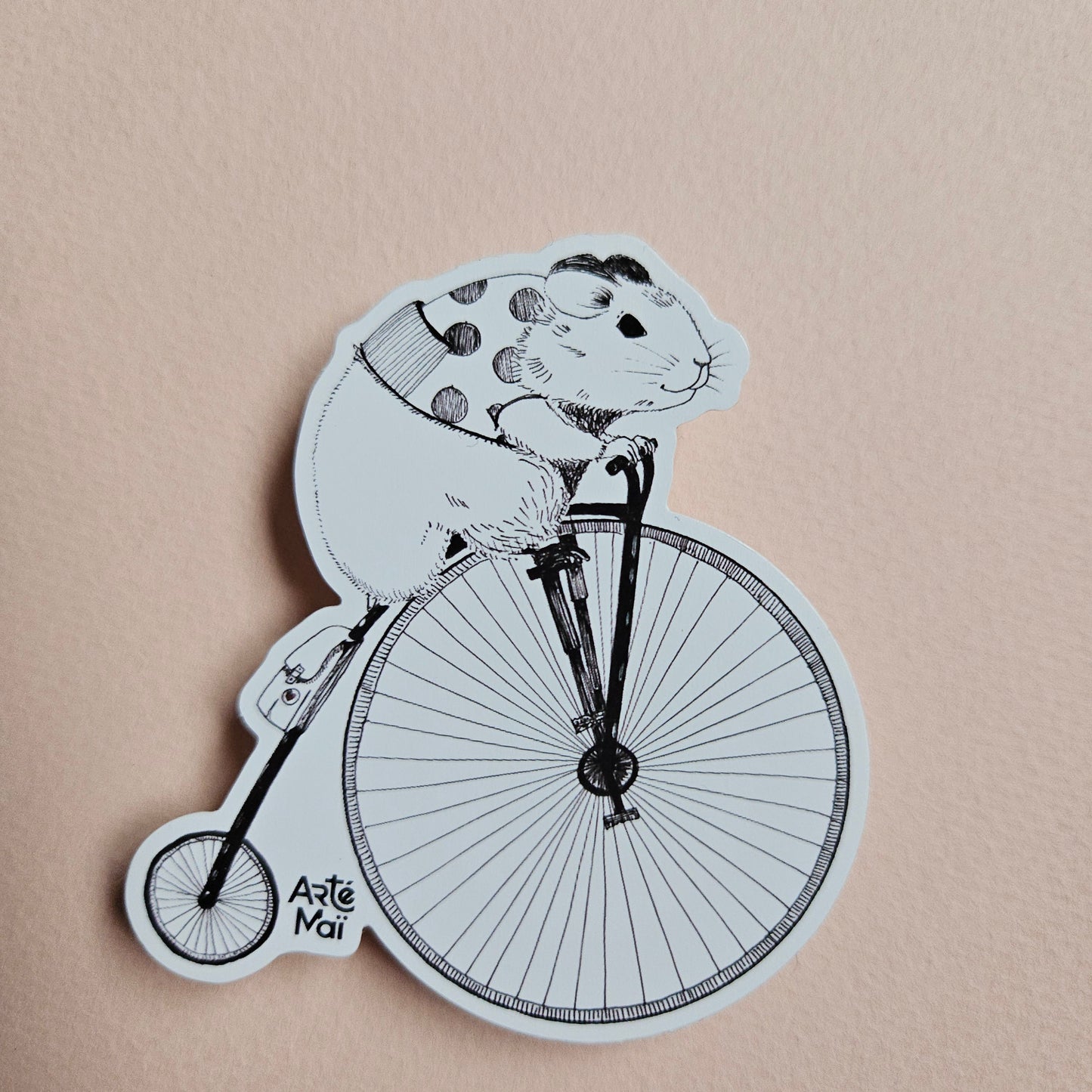 sticker autocollant illustree par mailys bessiere artemai illustration montreal quebec canada