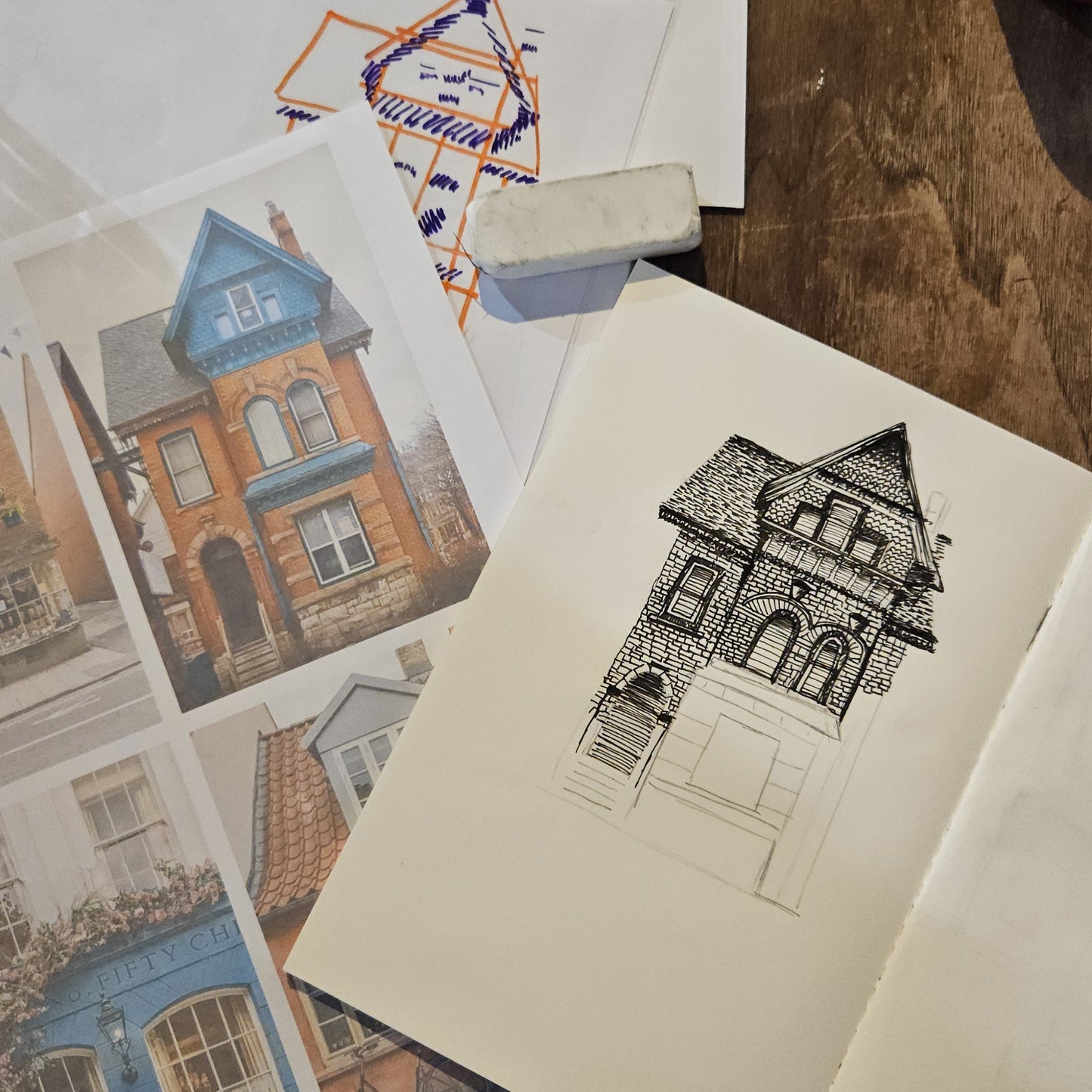 ATELIERS : Dessin au trait  | Les devantures