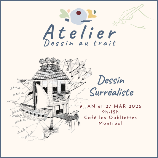 ATELIERS : Dessin au trait  | Explorer le dessin surréaliste
