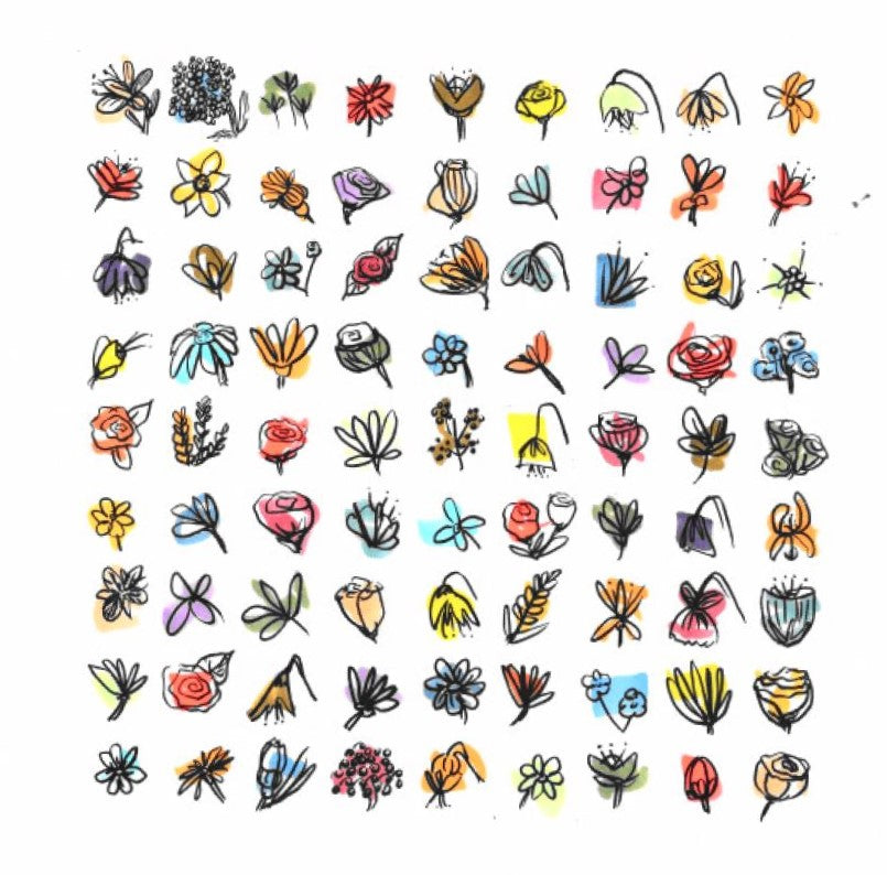 ATELIERS : Dessin au trait  | Les Fleurs