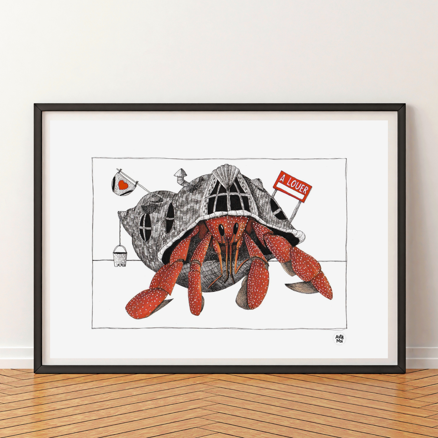 Affiche | Bernard l'hermite