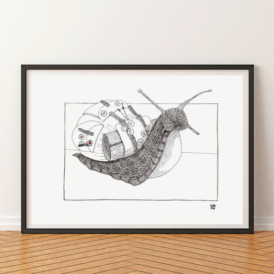 Affiche | L'escargot