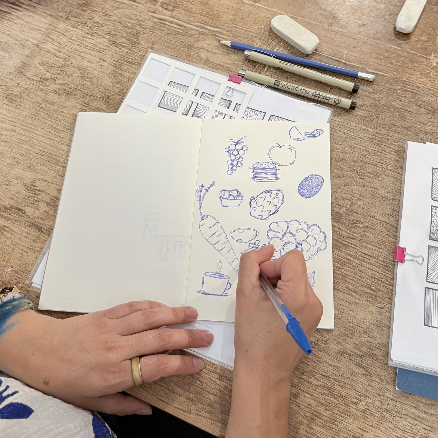 ATELIERS : Dessin au trait  | Illustrer une recette de cuisine