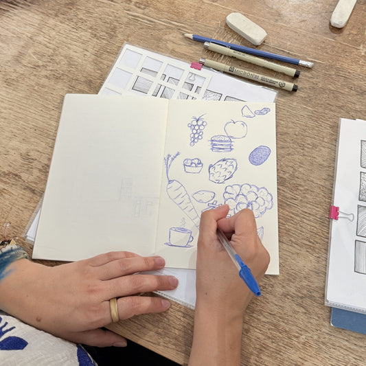 ATELIERS : Dessin au trait  | Illustrer une recette de cuisine