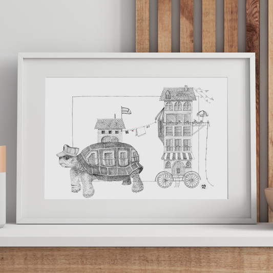 Affiche | Tortue Nomade