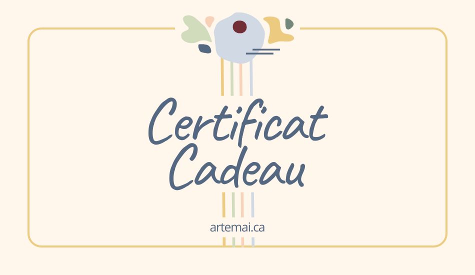 Certificat cadeau – Artémaï