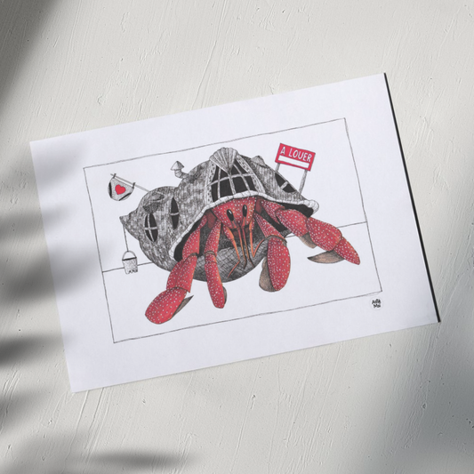 affiche illustree par mailys bessiere artemai illustration montreal quebec canada
