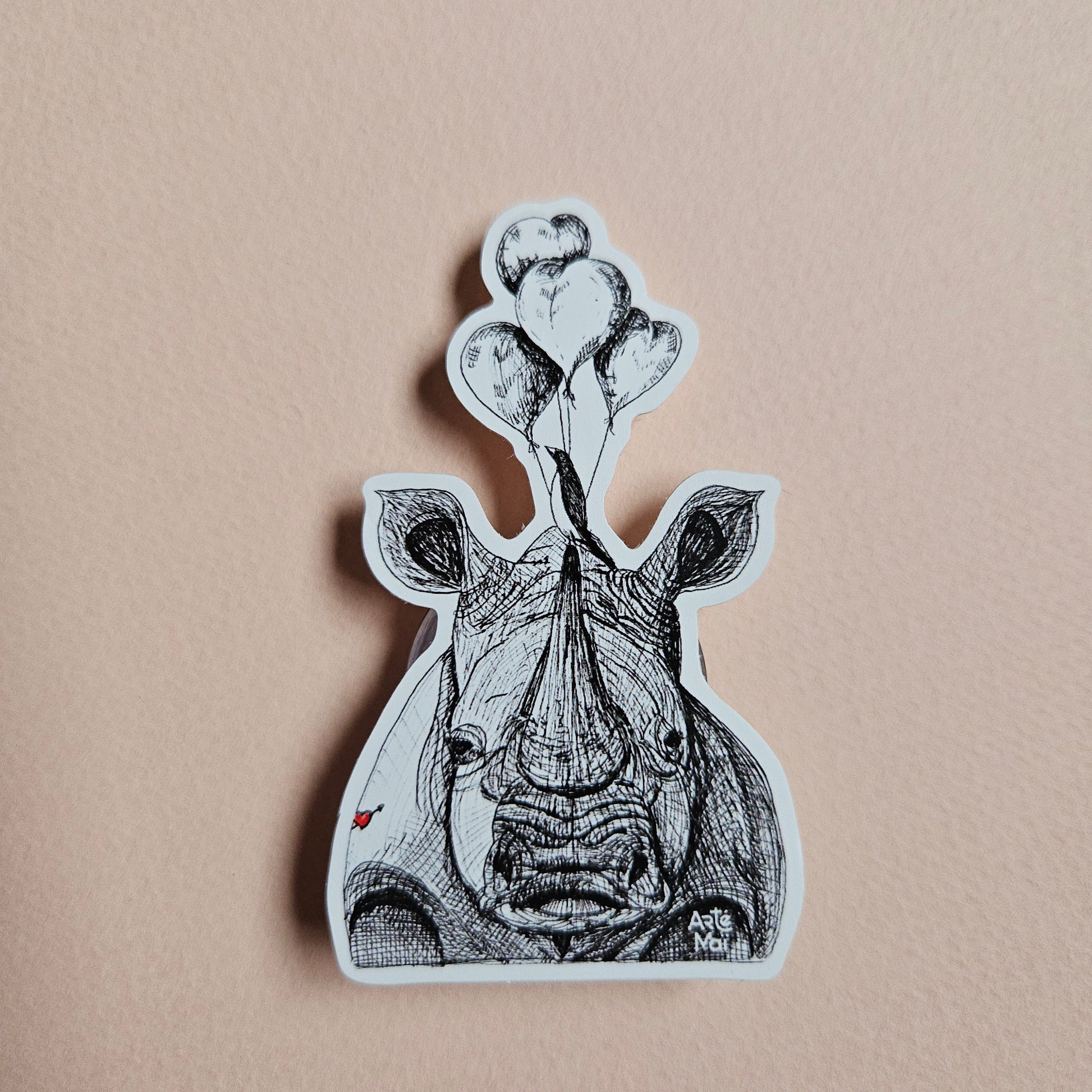 sticker autocollant illustree par mailys bessiere artemai illustration montreal quebec canada